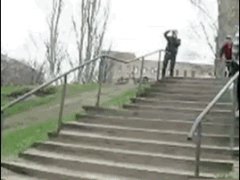Двойной фэйл во время трюка