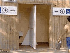 Мужской и женский туалет