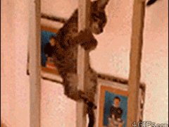 Быстрый спуск по лестнице