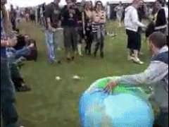 Мяч улетел перед глазами