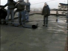 Прыжок с 8 этажа