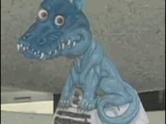 Иллюзия с драконом