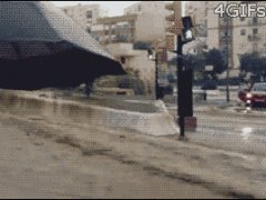 Непогода в городе