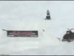 Недолёт на снегокате