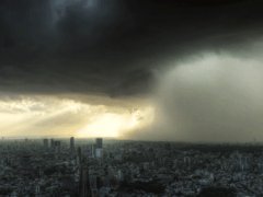 Шторм над городом