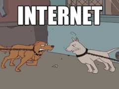 Разборки в интернете и реальности