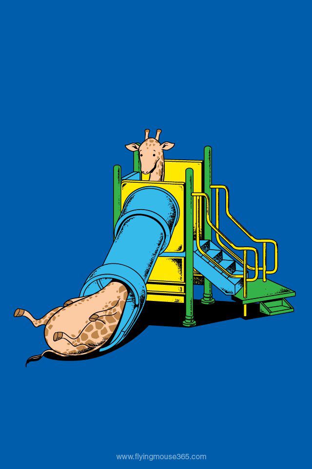 Печальный жираф