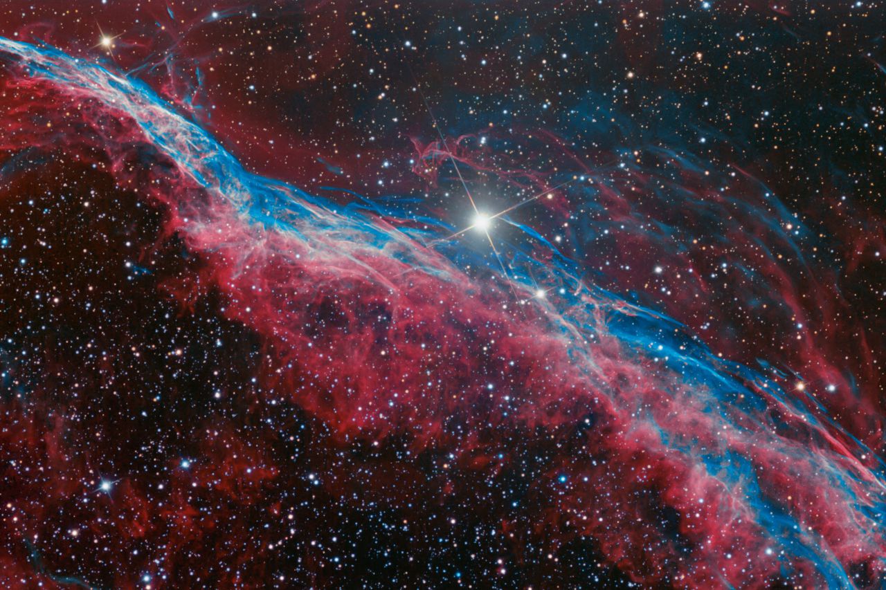 Туманность NGC 6960, она же «Ведьмина метла»