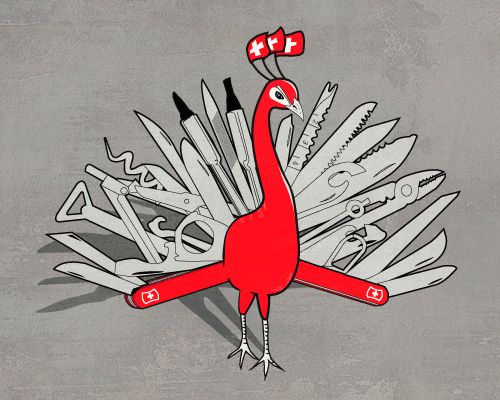 Швейцарский павлин