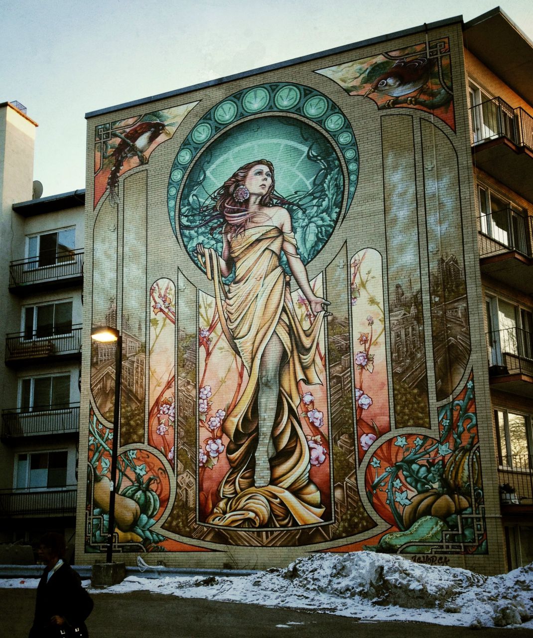 Уличное искусство в Монреале