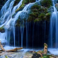 Лазурный водопад