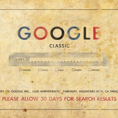 Старинный Google