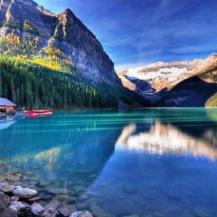 Безмятежные воды озера Луиза