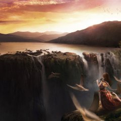 Звук водопада