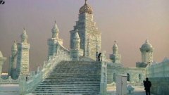 Ледяной город в Китае