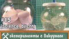 Эксперименты с вакуумной камерой